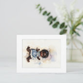 Kleines Herz, große Augen: Ein Hauch Nostalgie  ポストカード (スタンド正面)