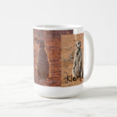 Kleintjie Meerkatのマグ コーヒーマグカップ (正面右)