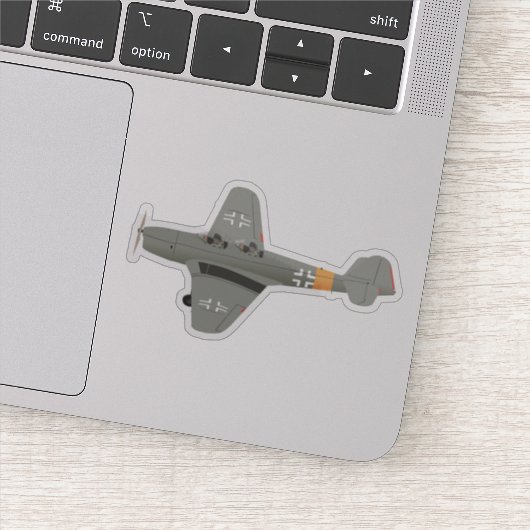 Klemm Kl 35ドイツ第2次世界大戦飛行機 シール (詳細)