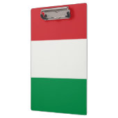 Klemmbrett Italien Fahne クリップボード (左)