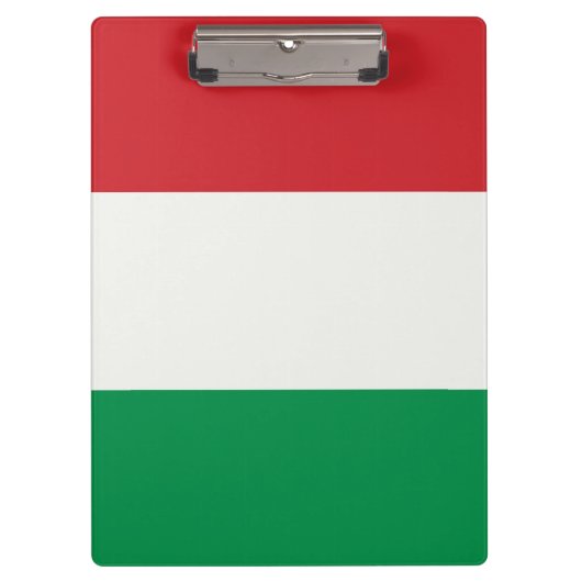 Klemmbrett Italien Fahne クリップボード (正面)