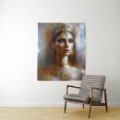 Kleopatra Porträt in Goldener Majestät タペストリー (インサイチュ)