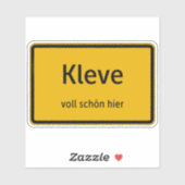 Kleve Aufkleber Sticker Autoaufkleber シール (シート)