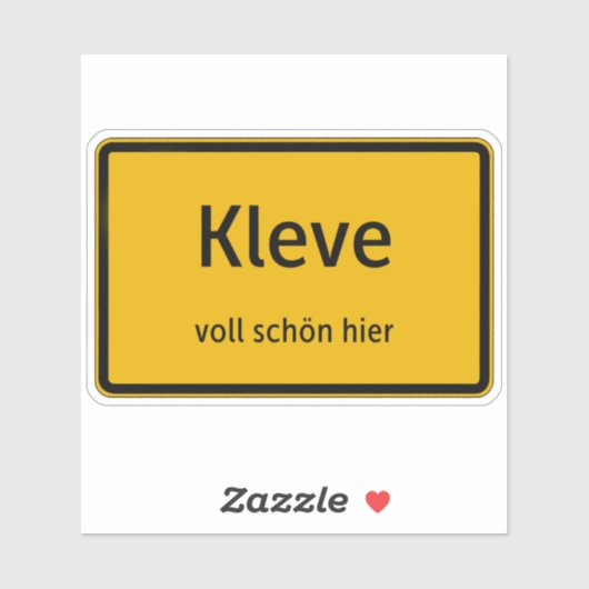 Kleve Aufkleber Sticker Autoaufkleber シール (シート)