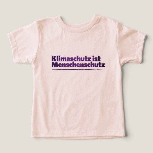 Klimaschutz ist Menschenschutz (デザイン正面)