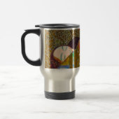Klimtの金容認のタンブラー トラベルマグ (左)