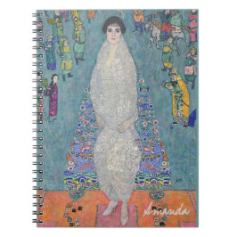 Klimt – エリザベート・レデラー肖像画 – 名前入り ノートブック