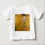 Klimt , “ Adele Bloch-Bauer I ” ベビーTシャツ<br><div class="desc">私はKlimtが好きな人のためにこの壁掛け時計を作りました。</div>