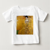 Klimt , “ Adele Bloch-Bauer I ” ベビーTシャツ (正面)