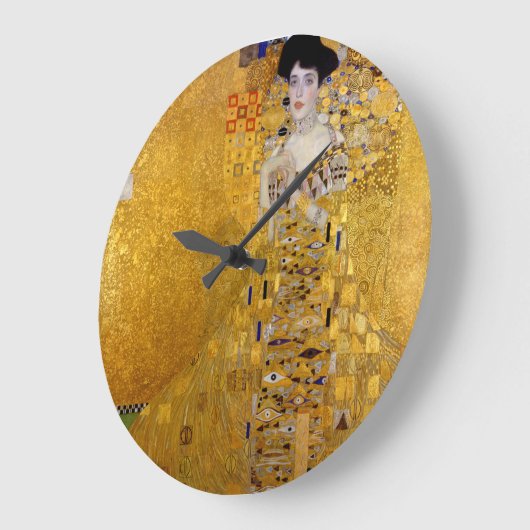 Klimt , “ Adele Bloch-Bauer I ” ラージ壁時計 (傾斜)