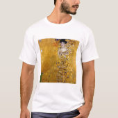 Klimt , “ Adele Bloch-Bauer I ” Tシャツ (正面)