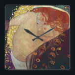 Klimt “ Danae ” スクエア壁時計<br><div class="desc">私はKlimtが好きな人のためにこの製品を作りました。</div>