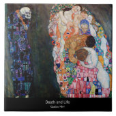 Klimt , “ Death and Life ” タイル (正面)
