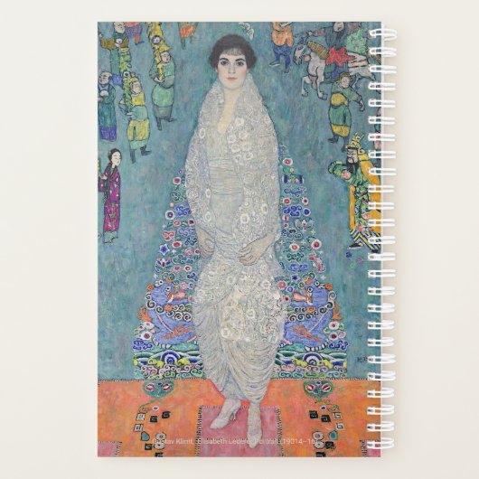 Klimt – Elisabeth Lederer Portrait – Personalized プランナー手帳 (裏面)