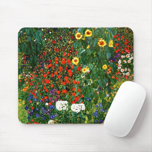 Klimt: Flower Garden Mouse Pad マウスパッド (マウス)