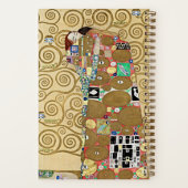 Klimt Fulfillment Art Nouveau Notebook ノートブック (裏面)