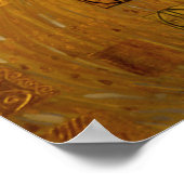 Klimt Golden Lady Adele Bloch Bauer Art Nouveau ポスター (角)