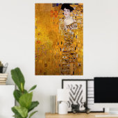 Klimt Golden Lady Adele Bloch Bauer Art Nouveau ポスター (ホームオフィス)