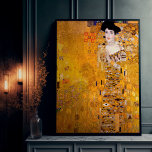 Klimt Golden Lady Adele Bloch Bauer Art Nouveau ポスター<br><div class="desc">Gustav Klimt's painting "Portrait of Adele Bloch-Bauer I" is considered one of his most famous and iconic works. It was painted between 1903 and 1907 and is part of his "Golden Phase, " during which he used gold leaf in many paintings. The painting depicts Adele Bloch-Bauer, a Jewish socialite who...</div>