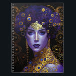 Klimt Inspired Queen Goddess Notebook ノートブック<br><div class="desc">Klimt Inspired Queen Goddess Fantasy Art</div>