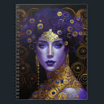 Klimt Inspired Queen Goddess Notebook ノートブック<br><div class="desc">Klimt Inspired Queen Goddess Fantasy Art</div>