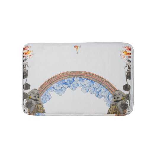 Klimt-Inspired Surreal  バスマット (正面)