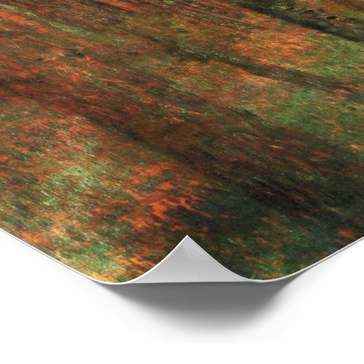 Klimt - Pine Forest 1901 ポスター (角)