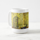 Klimt , Werkvorlage zum Stocletfries コーヒーマグカップ (正面左)