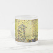 Klimt , Werkvorlage zum Stocletfries フロストグラスマグカップ (正面左)