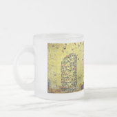 Klimt , Werkvorlage zum Stocletfries フロストグラスマグカップ (左)