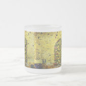 Klimt , Werkvorlage zum Stocletfries フロストグラスマグカップ (中央)