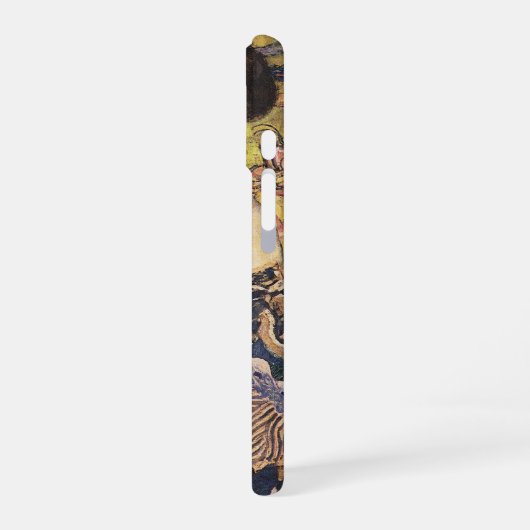 Klimt – Woman with a Fan – Personalized iPhone 16ケース (左側面)