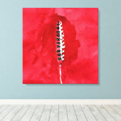 Klint – 花と木の眺め、穀物 キャンバスプリント (インサイチュ (ウッドフロア))