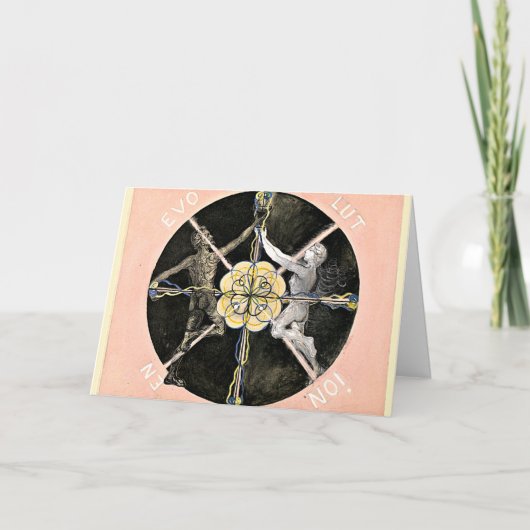 Klint - Evolution No. 03、Group VI、抽象芸術アート カード (正面)