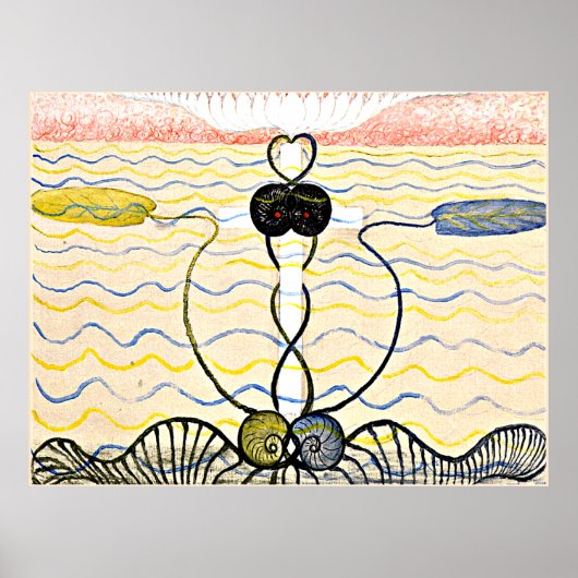 Klint - Evolution, No. 06, Group VI,抽象芸術・アート ポスター (正面)