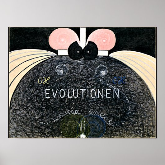 Klint - Evolution, No. 07, Group VI,抽象芸術・アート ポスター (正面)