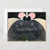 Klint - Evolution, No. 07, Group VI,抽象芸術・アート ポストカード (正面/裏面)