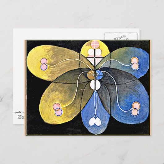 Klint - Evolution, No. 09, Group VI, 1906-1907 ポストカード (正面/裏面)