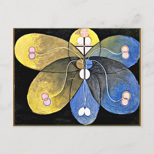 Klint - Evolution, No. 09, Group VI, 1906-1907 ポストカード (正面)