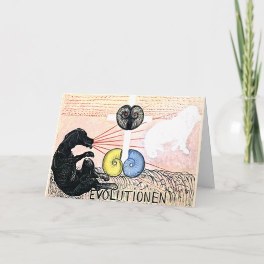 Klint - Evolution No. 5, Group VI,抽象芸術・アート カード (正面)