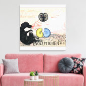 Klint - Evolution No. 5, Group VI,抽象芸術・アート キャンバスプリント (インサイチュ (リビング))