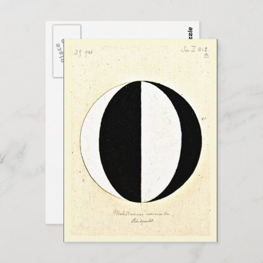 Klint - No. 2a現在のマハトマスの視点 ポストカード (正面/裏面)