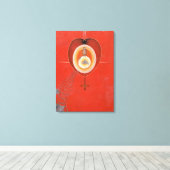 Klint - The Dove, No. 08 キャンバスプリント (インサイチュ (ウッドフロア))