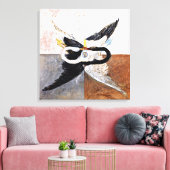 Klint - The Swan, No. 24, Group 1X SUW キャンバスプリント (インサイチュ (リビング))