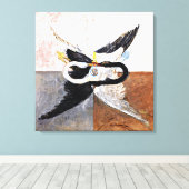 Klint - The Swan, No. 24, Group 1X SUW キャンバスプリント (インサイチュ (ウッドフロア))