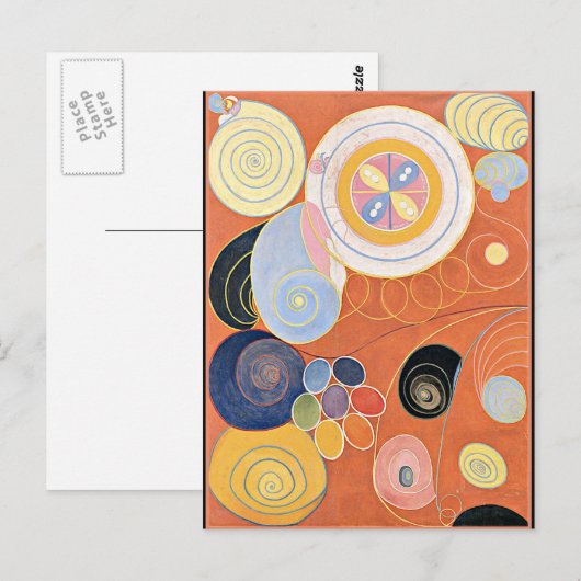 Klint - The Ten Largest, No. 03，若者 ポストカード (正面/裏面)