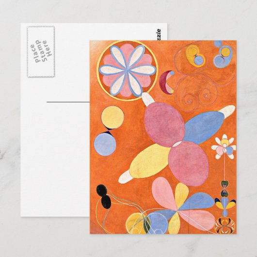 Klint - The Ten Largest, No. 04，若者 ポストカード (正面/裏面)