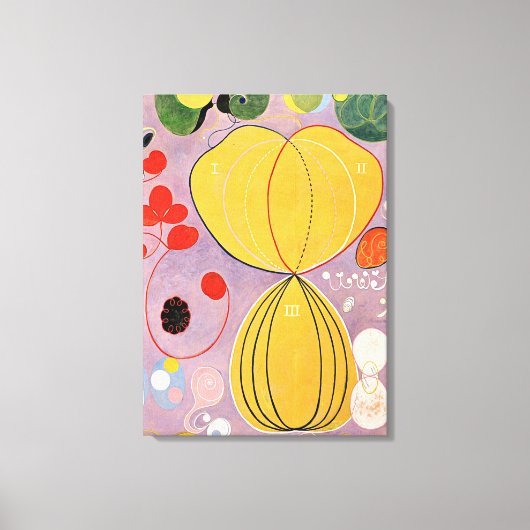 Klint - The Ten Largest No. 07，成人 キャンバスプリント (正面)