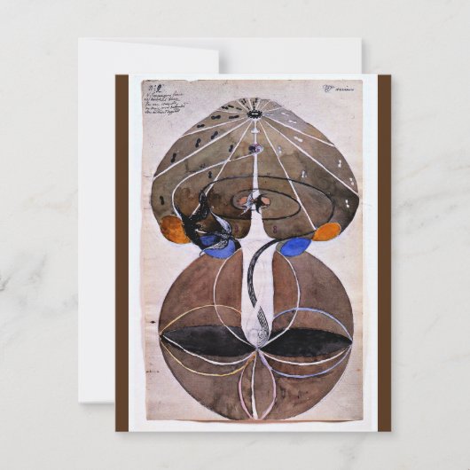 Klint - Tree of Knowledge, No. 2, Series W, カード (正面)