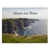 Klippen von Moher  deutsch カレンダー (カバー)